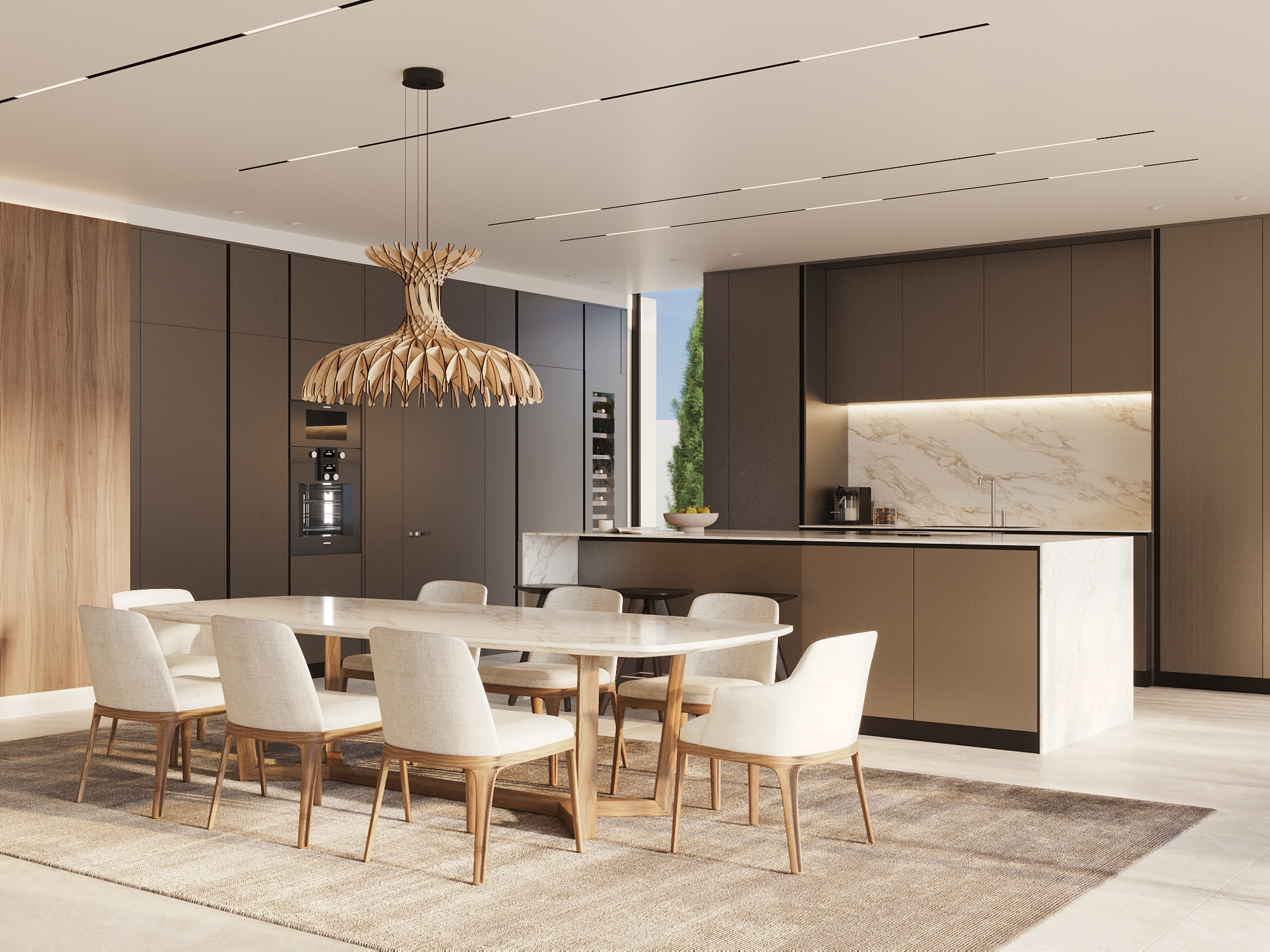 5 The Sky Marbella Villas – Dining room